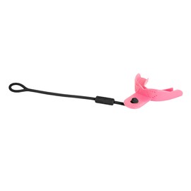 SISU Tether Youth Mouthguard, Hot Pink - 2.0mm Thin - for Athletes Under 5’ Tall - Pre-Formed for Custom-Molded Fit - Remoldable Up to 20 Times - Non Toxic