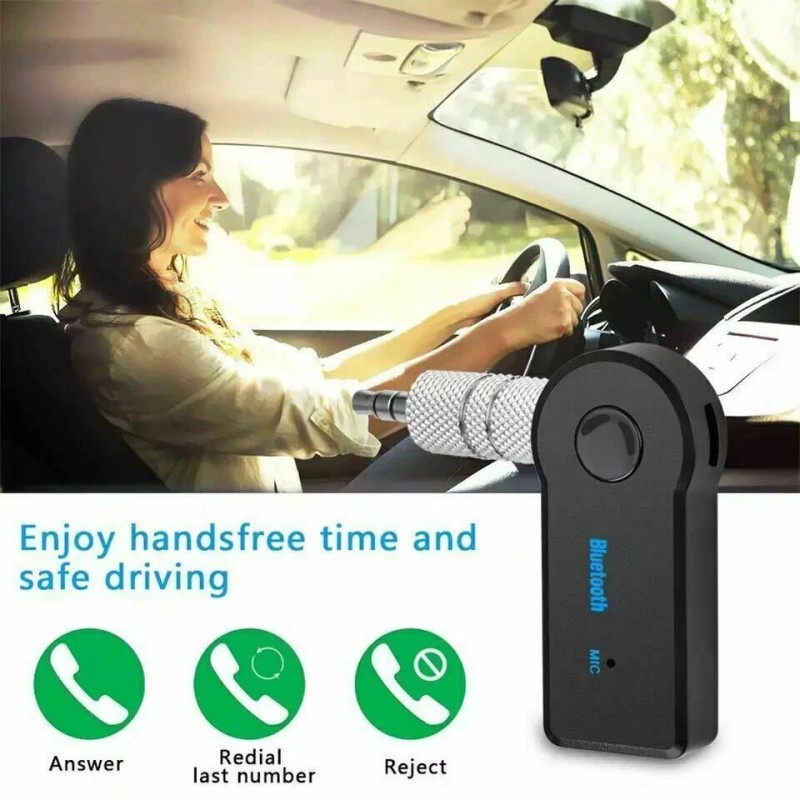 Unbranded/Generic Wireless Bluetooth 3.5mm AUX Audio Stereo Music Home Car