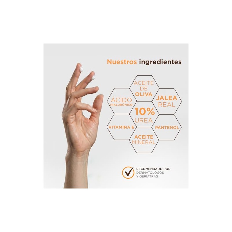 Crema Reparadora Avanzada con Urea 10% | Hidratante Intensiva para