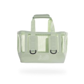 MISSION Boat Gear CASSI Heavy-Duty Outdoor Tote and Waterproof Marine-Grade Mesh Boat Bags (23 Liter, Sage)