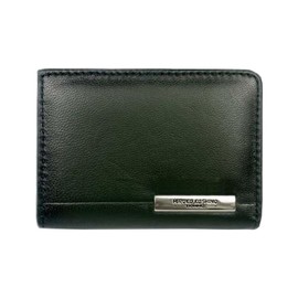 Hiroko Koshino Coin Purse hh-aa014 Sheep Leather, Graduated Processing, Pass Case, L-Shaped Zipper Coin Case, Khaki