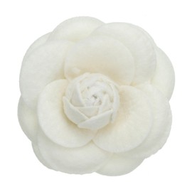 PATIKIL Camellia Flower Brooches Vintage Fabric Flower Brooches Handmade Flower Pins for Women Hat Dress Shirt Tie Corsage, Artificial wool