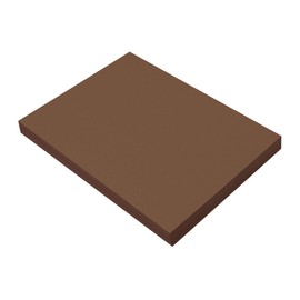 Prang (Formerly SunWorks) Construction Paper, Dark Brown, 9" x 12", 100 Sheets