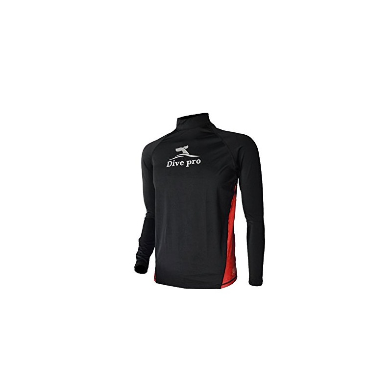 DivePro Rash Guard Lycra Shirt - UV Long-Sleeved Men's