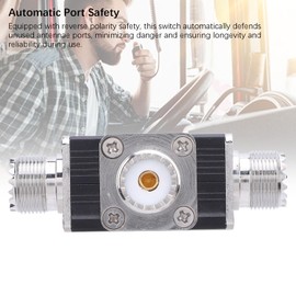 2 Way CB HAM Antennae Switch, 100W 239 Connector Antennae Switch for 1 to 30MHz HAM CB HF VHF UHF Radio