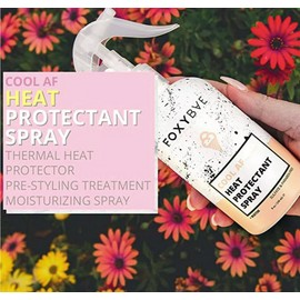 FoxyBae Cool AF Heat Protectant Hair Spray 8 oz Sulfate & Paraben