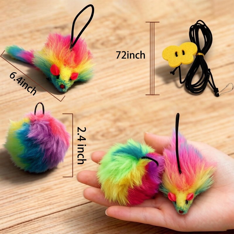 Interactive Cat Toys, Hanging Toys for Doorway for Indoor Cats