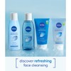 NIVEA 2-in-1 Refreshing Milk & Toner (200ml), Face Cleanser with