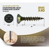 DOJA Barcelona Phillips Chipboard Screws with Bit Tip, 100 Wood
