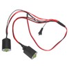 1/10 RC Universal Headlight Remote Control Car LED Light 22mm