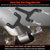 Rear Bar Pin Flag Nut Kits for Jeep - Fix