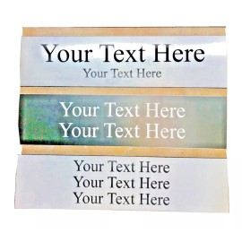 Handmade Solid Brass Imprinted Plate