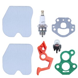 Air Filter Kit with Shifter Lever for Mcculloch CS340 CS380 Chainsaw for Husqvarna 235 235E 236 236E 240 240E Jonsered CS2234 CS2234S CS2238 CS2238S Red Max GZ3800 5450 61 801