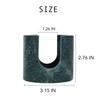 JIMEI Travertine Marble Sponge Holder for Kitchen Sink - Natural