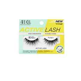 Ardell Active Lashes Pump’n - Long-Lasting False Eyelashes, Sweat-Resistant, Reusable Strip for Active Lifestyles, 1 Pair