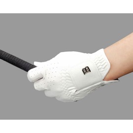 Brence Synthetic Leather + Geunie Leather Combination Hybride Golf Glove for Men