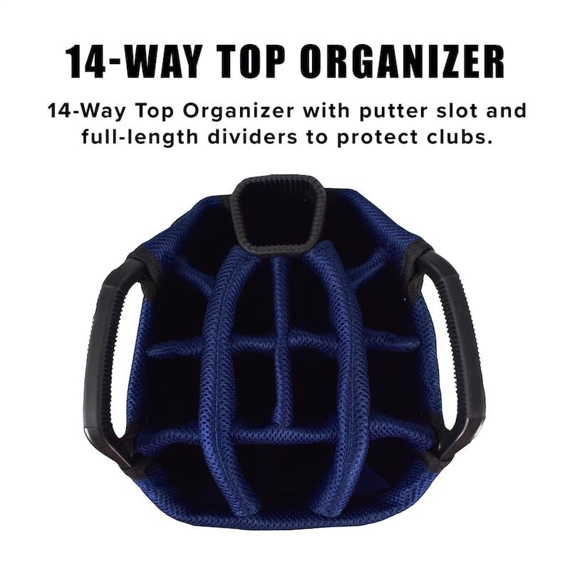 Hot-Z Golf Trump USA Flag Cart Bag