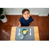 CHAMOS Montessori Placemat for Toddlers - Non Slip - Saphire