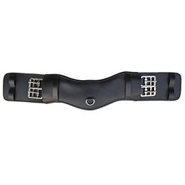 SIE 116 Dressage Strap Leather Stress Relief Black