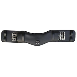 SIE 116 Dressage Strap Leather Stress Relief Black