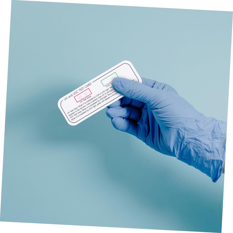 ROMISBABA 20pcs Uv Test Cards for Accurate and Detection Light