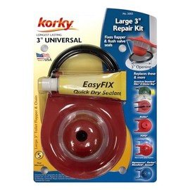 Korky 3003BP 3" EasyFix Flush Valve Repair Kit