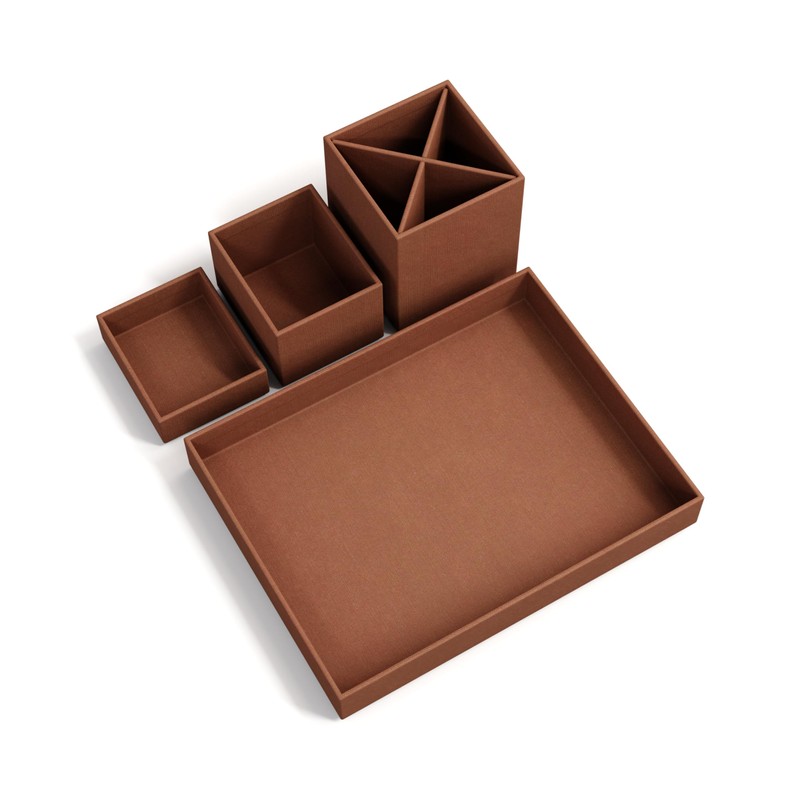 BIGSO LENA Desk Organiser for Pens, Paper Clips, Sticky Notes