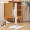 Woochpet Cat Scratching Posts 33" for Adults Cats, Cat Scratcher