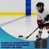 PEUTIER 8pcs Ice Hockey Pucks, Diameter 3 Inch/Thickness 1 Inch