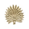 Melody Maison Gold Palm Leaf Drawer Knob