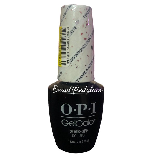 OPI TWO WRONGS DON'T MAKE A METEORITE by OPI Soak-Off