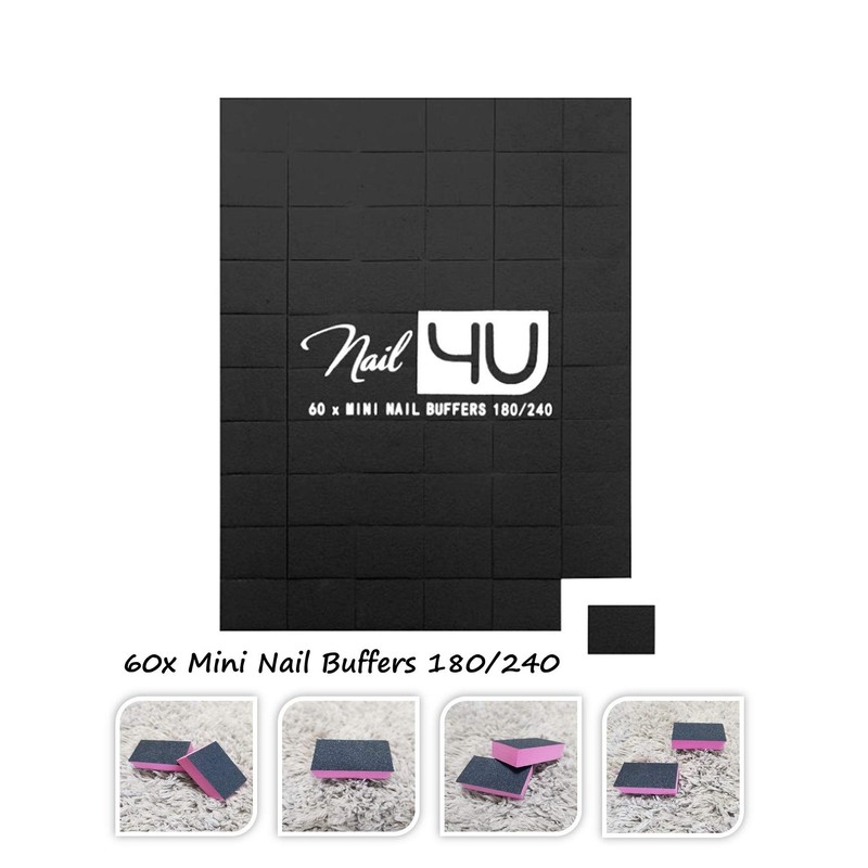 Professional Mini Nail Buffers Set for Acrylic Gel Tips by