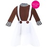 I LOVE FANCY DRESS ILFD4044S Ladies Factory Worker Costumes (Small)