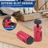 Tall Stair Gauges for Framing Square with Holder and Carabiner