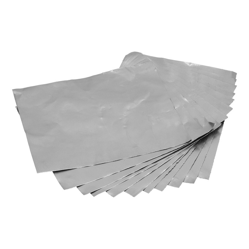 10Pcs Graphite Foil Flexible Paper Gasket Sheet Industrial Motor Pipe