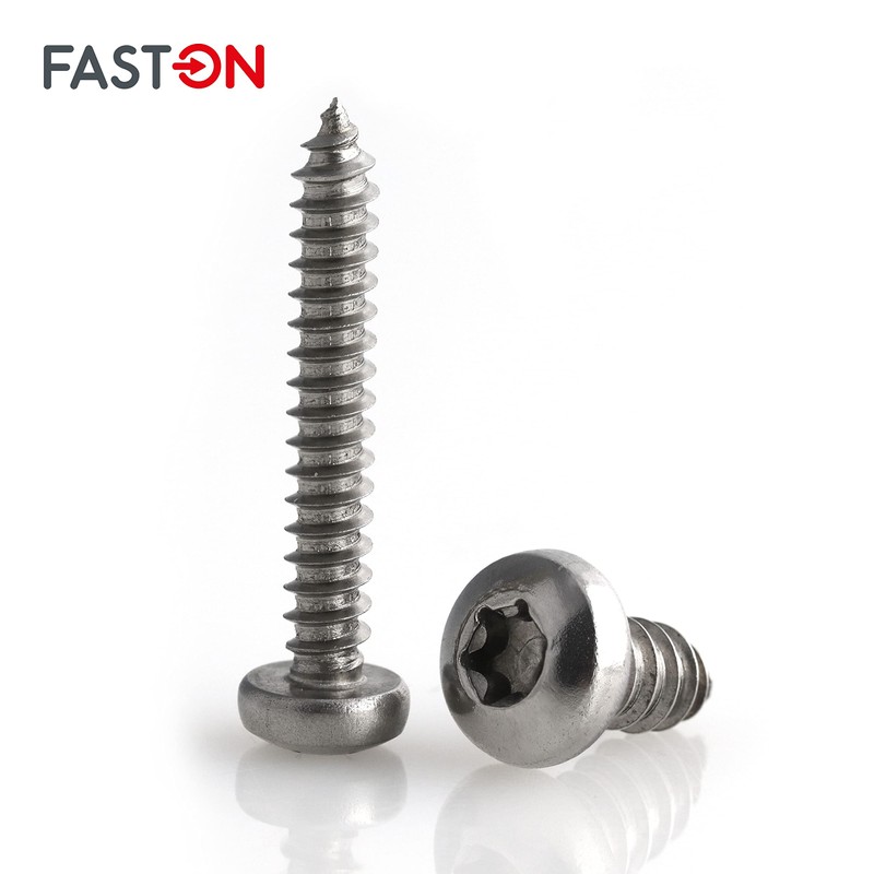 Faston Chipboard Screws with Round Head, Reinforced Head, Torx, Made