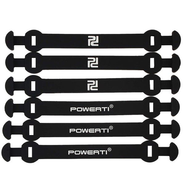 Andux Silicone Tennis Vibration Dampener Long Buckle Type Reduce Vibration