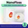 Something Nice NanoFloss Threader for Teeth, Vegan Dental Floss Thread,
