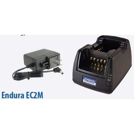 Premium Multi-Chemistry Military Grade 2-Bay 120 VAC Portable Radio Battery Charger for Most ICOM Models. 120 VAC Model, (See Description for Full List of Models Covered.)