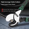 10 Inch Cable Cutters Heavy Duty High Leverage Wire Cable