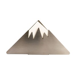 watchget Coffee Filter Paper Holder Stainless Steel Cone Coffee Filter Holder Storage Rack Coffee Filter Paper Stand Peak-shaped