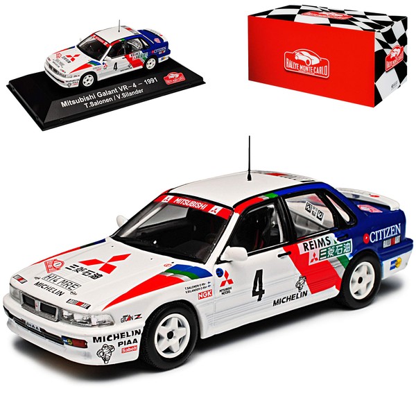 Mitsubishi Galant VR-4 Salonen Silander Rally Monte Carlo 1991 1/43