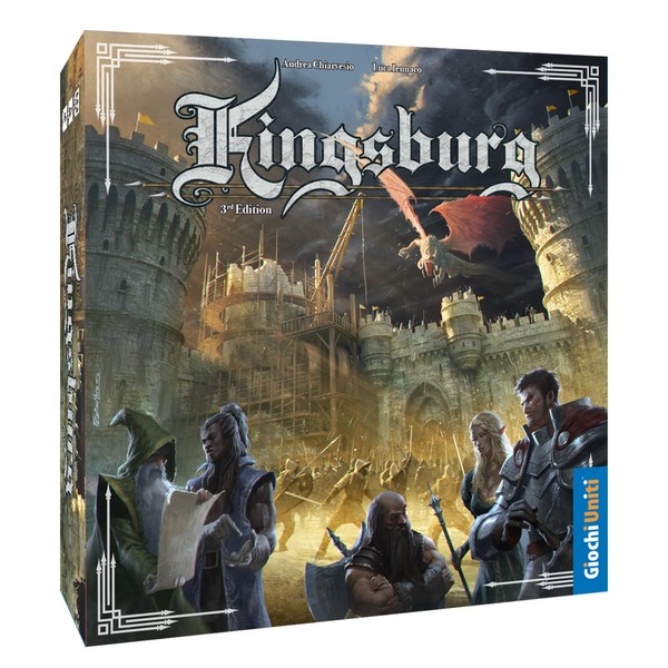 Kingsburg 3rd Edition Board Game - Defend and Prosper in