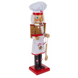 Wooden Christmas Nutcracker,15"