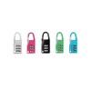 4pc Combination 3 Digit Padlock Set Small Travel Lock Suitcase