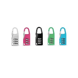 4pc Combination 3 Digit Padlock Set Small Travel Lock Suitcase Hand Bags UK