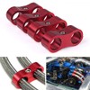 4AN Hose Separator Clamp Aluminum Fuel Line Mounting Clamp Divider