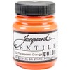 Jacquard Textile Color Fluorescent Orange - Permanent Fabric Paint for