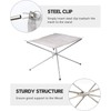 Portable Outdoor Fire Pit 16.5 Inch - New Upgraded Camping