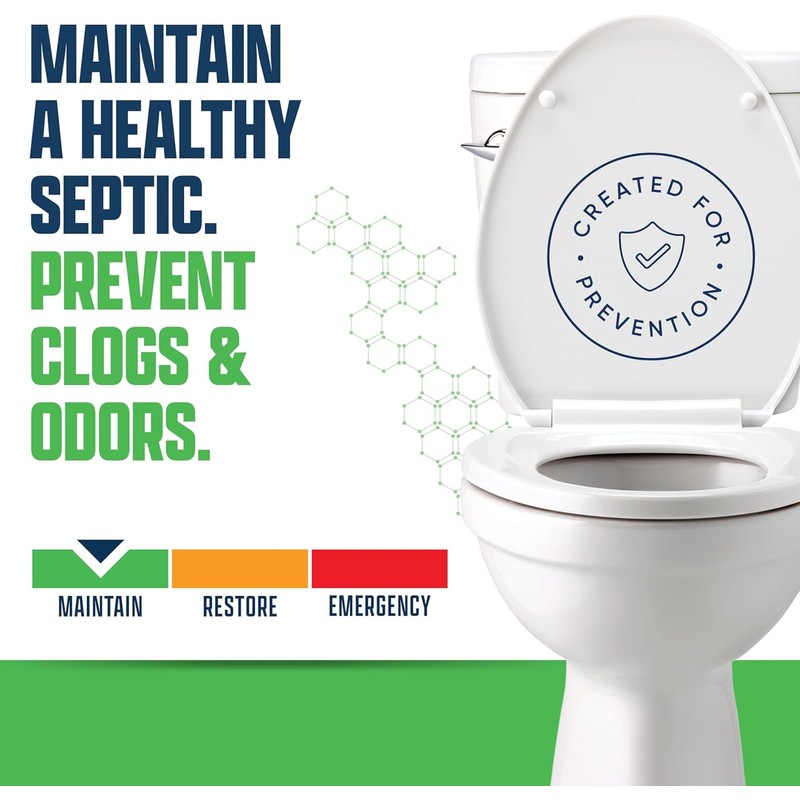 Eco Strong Septic Tank Treatment -1 Gallon Professional Grade Liquid